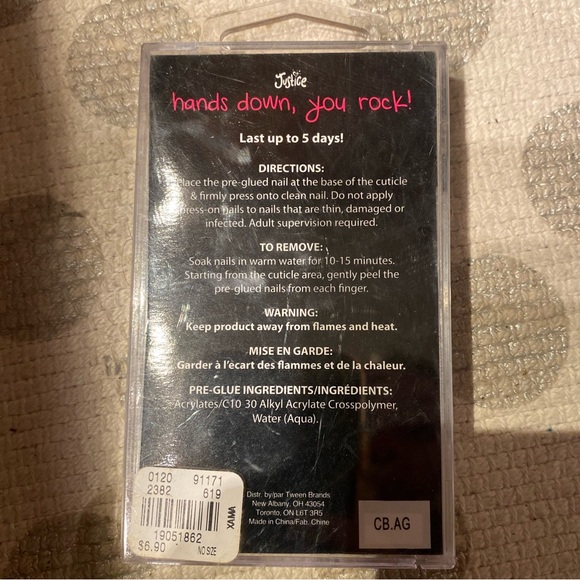 Justice Press-On Nails - Picture 2 of 3